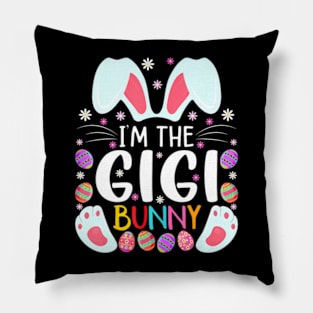 I'm The Gigi Bunny Matching Family Easter Party Pillow