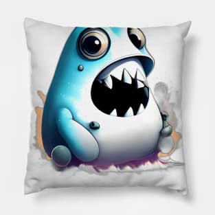 Adorable Creature Shenanigans Unleashed Pillow