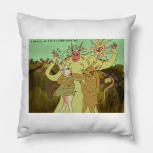 Vibe with Friends Pillow