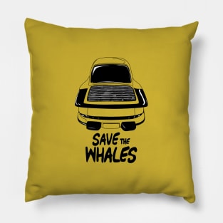 Save the Whales! Pillow