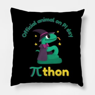 Official animal on Pi Day Pillow