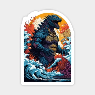 The Mighty Godzilla Magnet