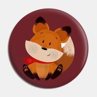 Cute Fox Animal Pin