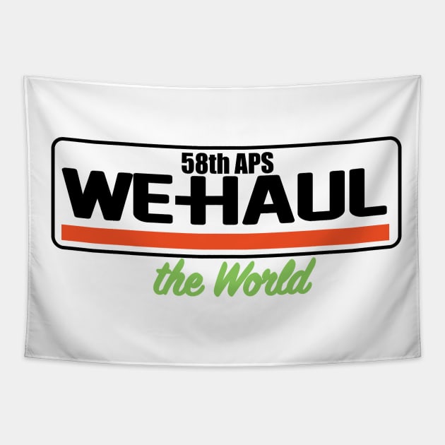 We-Haul The World Tapestry by APS58