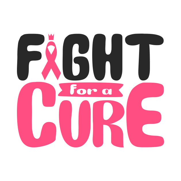 'Fight For A Cure' Cancer Awareness Shirt by ourwackyhome