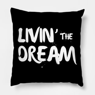 The GOAT of "Livin' the dream" Pillow