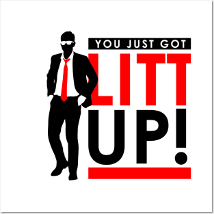 You Just Got LITT Up! Art Print by Kcgfx