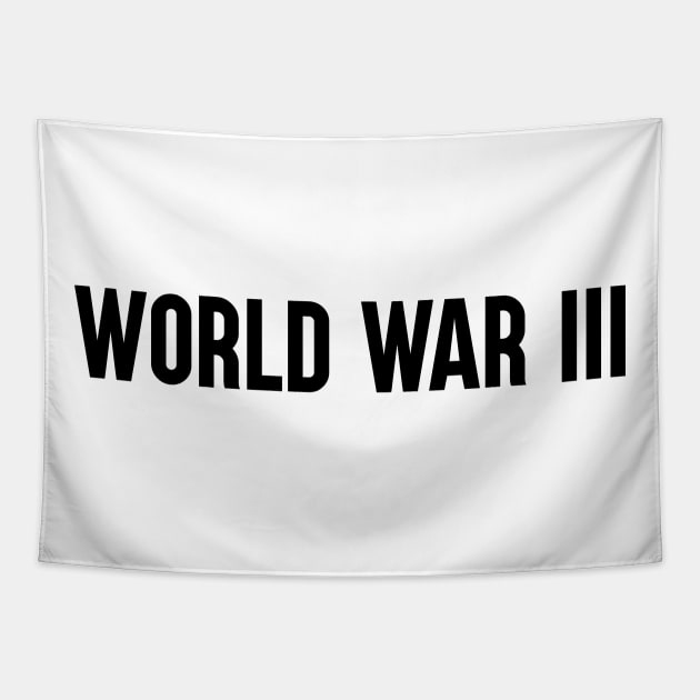 World War III Tapestry by artsylab