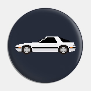 Mazda RX7 FC Pixelart Pin