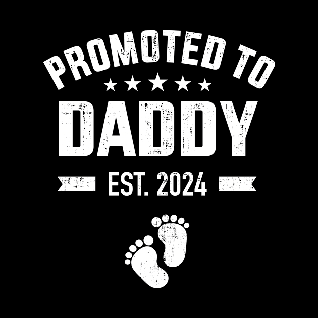 Promoted to new daddy 2024 soon to be dad fathers day by Designzz