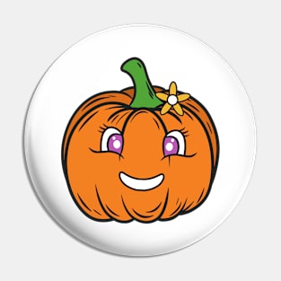 Lady pumpkin Pin