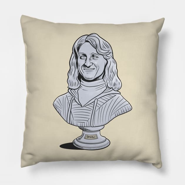 The Spicoli Pillow by Peter Katsanis Art