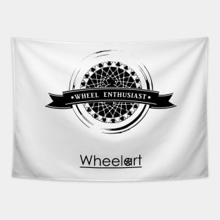 Wheel enthusiast Tapestry