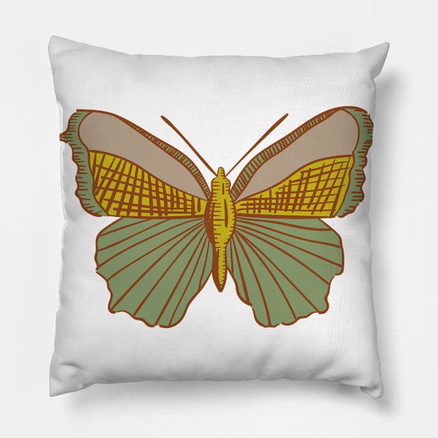 Moth Pillow by busines_night