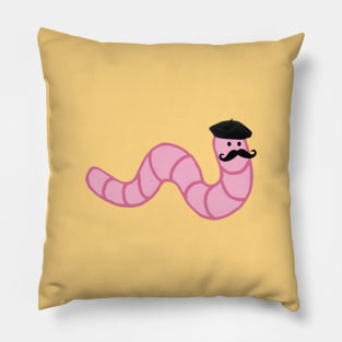 worm (french) Pillow