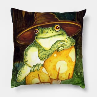 Frog Wizard Pillow