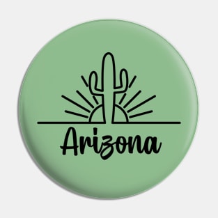 Arizona Sun Pin