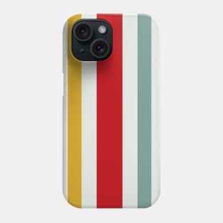 Christmas | Wrapped for Christmas | Horizontal | Banded | Striped | Spearmint | Taupe | Tan | Cinnabar | Fall | 2020 | Designer | Alternating | Color | Trend | Simply Lanier Phone Case