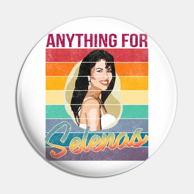 Retro Anything for Selenas Lovers Selena Quintanilla Pin by nvqdesigns