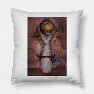 Cats from mars Pillow