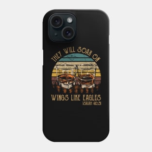 They Will Soar On Wings Like Eagles Drink-Whiskey Glasses Phone Case