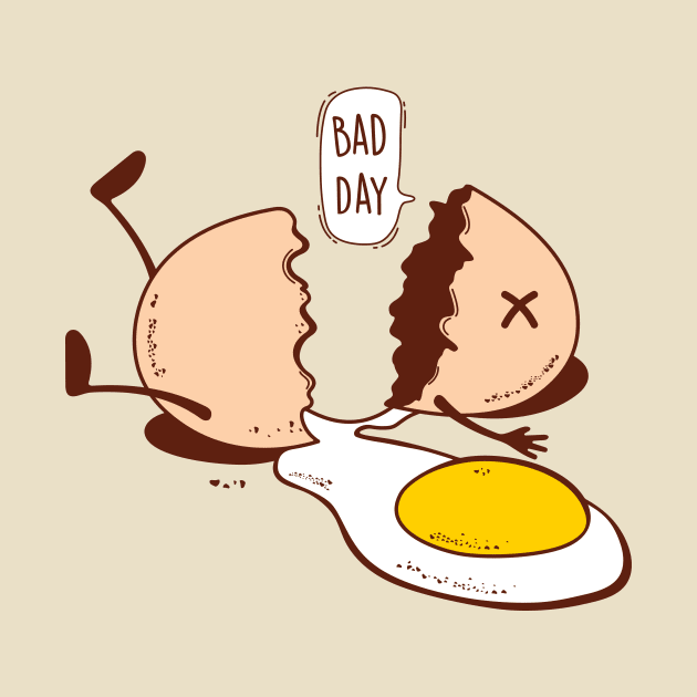 Egg and bad day by My Happy-Design