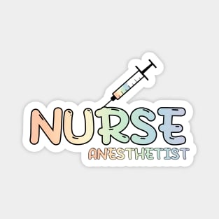 Nurse Anesthetist (CRNA) Rainbow Magnet