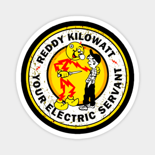 reddy elcetricity will kill you Magnet