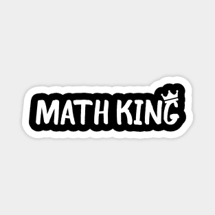 Math King Magnet