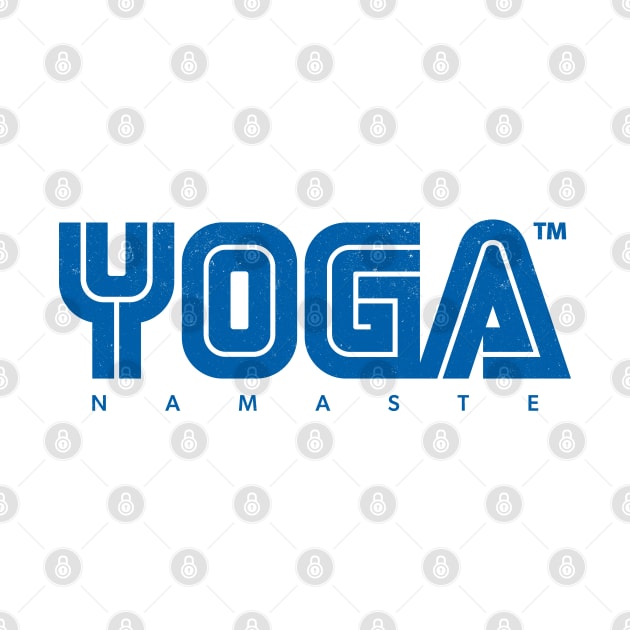 Vintage Yoga Retro Sega Gamer by thedesigngarden