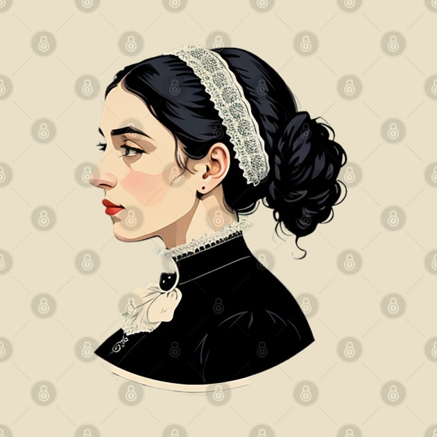 Edwardian Lady in Lace by CursedContent