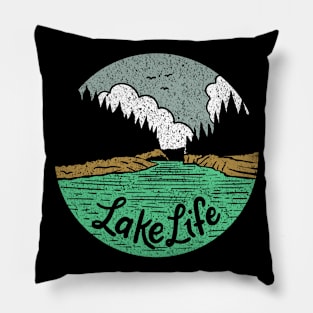 Lake Vacation Summer Pillow