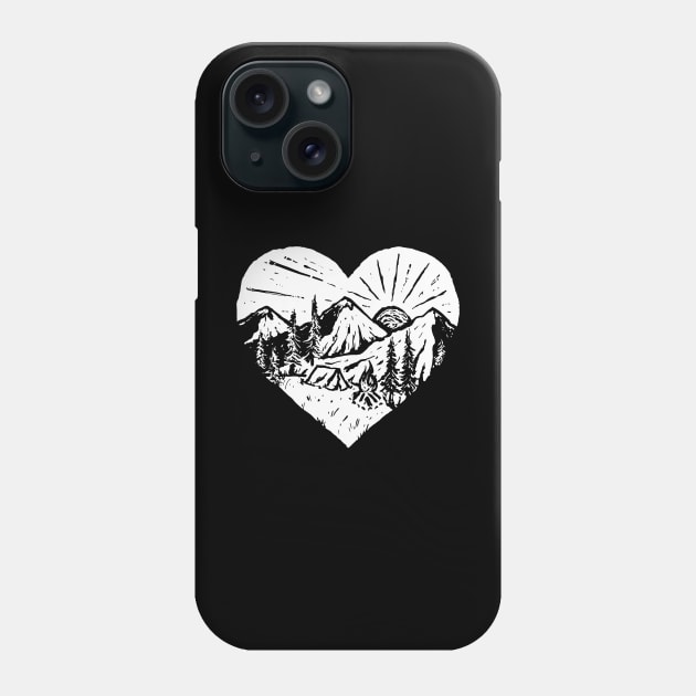 Nice Adventure Monochrome Phone Case by giantplayful