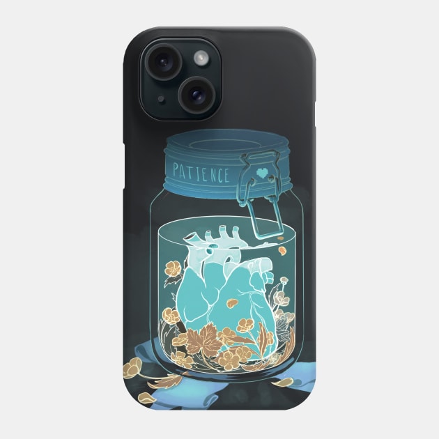 Undertale-Patience Phone Case by Yofka