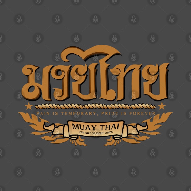 Muay Thai The Art of Eight Limbs by KewaleeTee