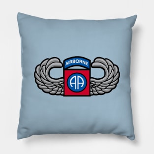 82nd Airborne Jump Wings Pillow