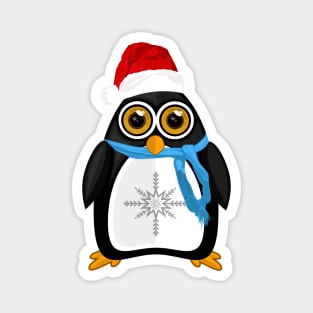 Christmas Penguin Magnet