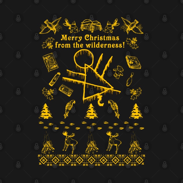 Christmas from the Wilderness X - Holiday Sweater by LopGraphiX