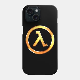 Half Life Lambda Symbol (Variant) Phone Case