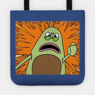 Funny Avocado Fruit Tote