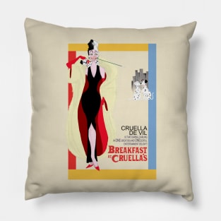 Breakfast at Cruella's Pillow