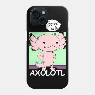 Axolotl - Funny Salamander Humorous Lurch Phone Case
