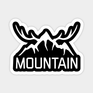 deer antlers Mountain Magnet