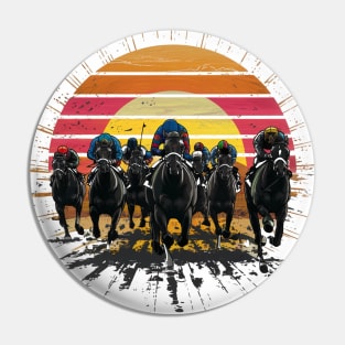 horse racing Pin