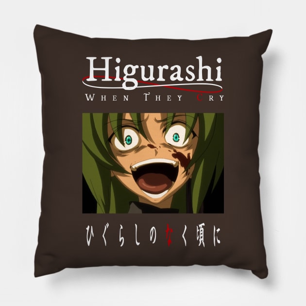 Higurashi When They Cry Tribute Pillow by lilmousepunk