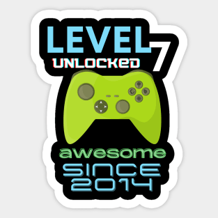 LEVEL 7 UNLOCKED Sticker by SAI335