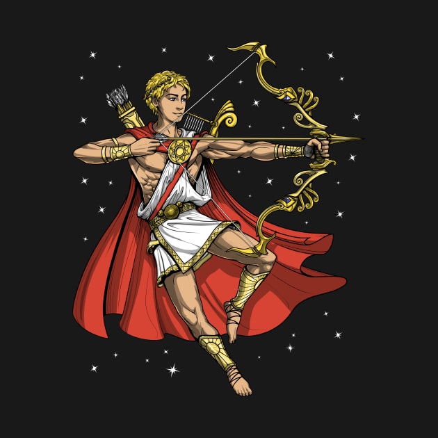 Greek God Apollo by underheaven