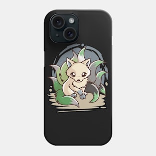 Aromantic Cute Kitsune Phone Case