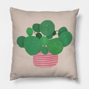 pilea interior plant Pillow