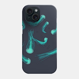 Jellyfish chilling Phone Case